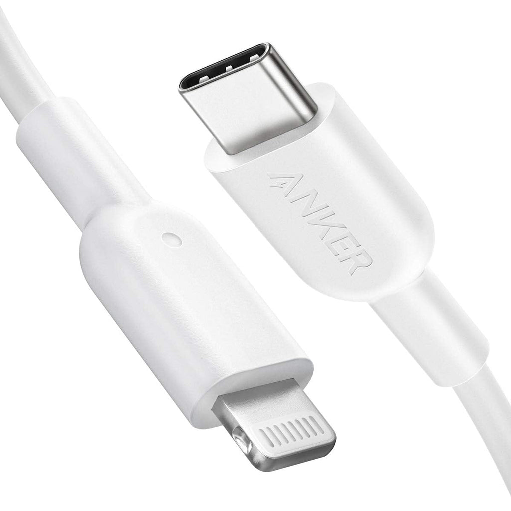 Anker USB-C to Lightning cable 60W front view