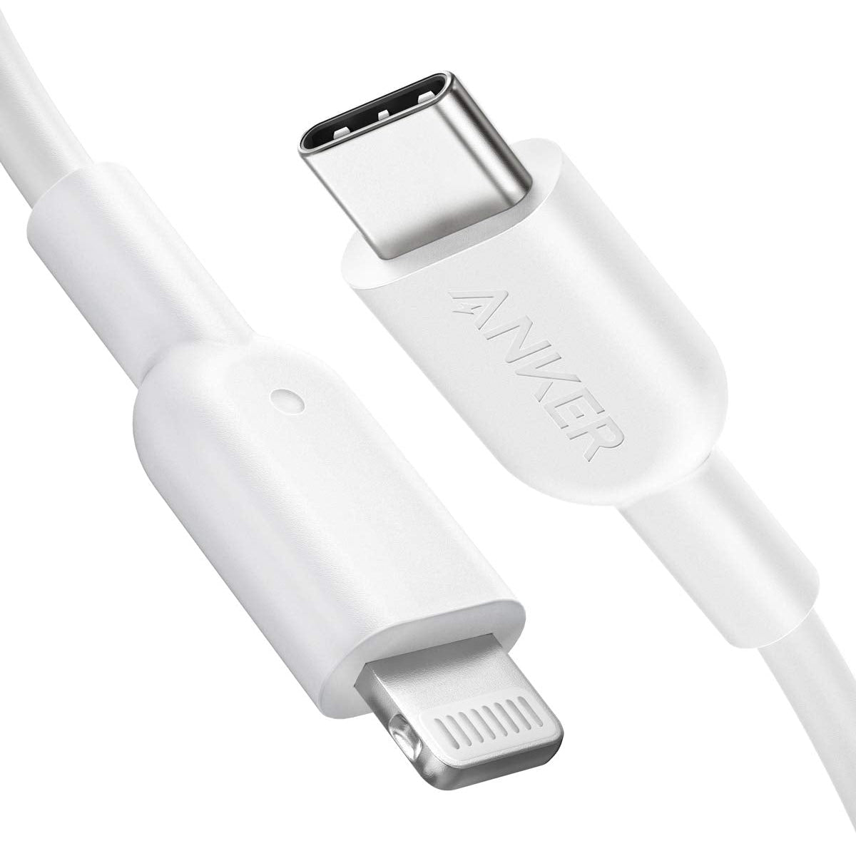 Anker USB-C to Lightning cable 60W front view