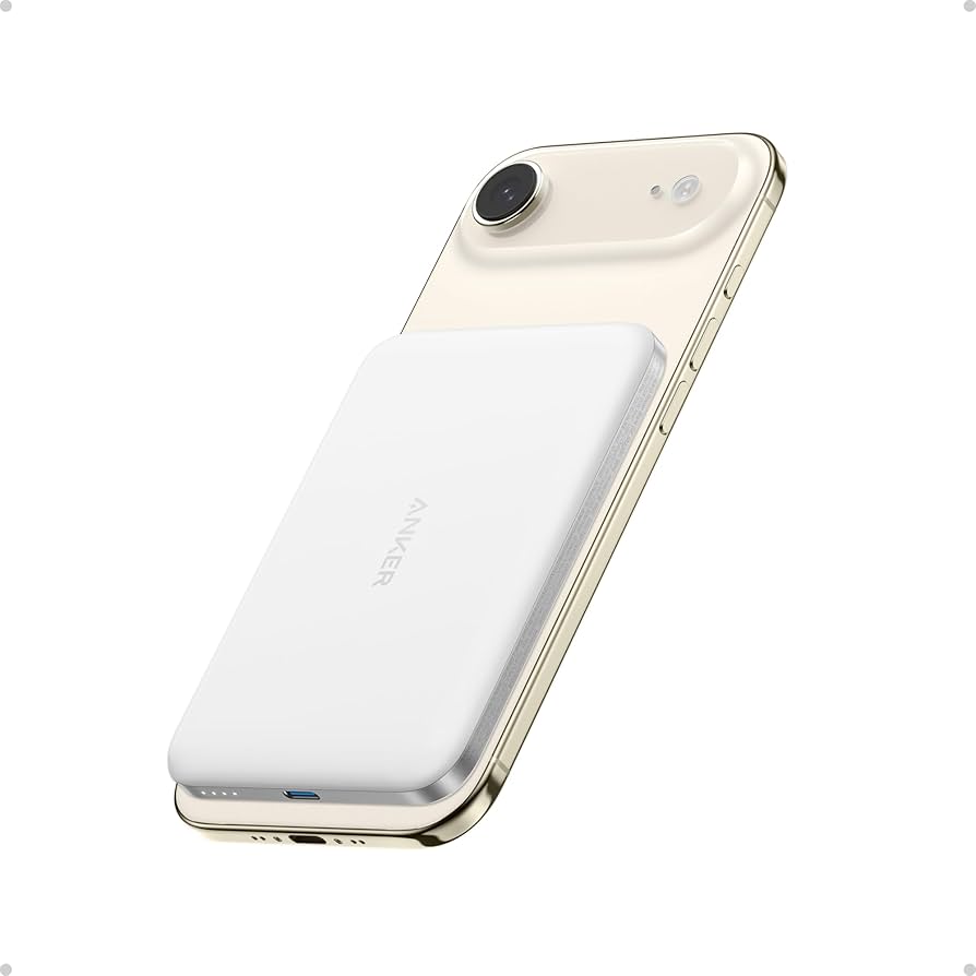 Anker Nano 5K portable charger for iPhone and wireless charging
