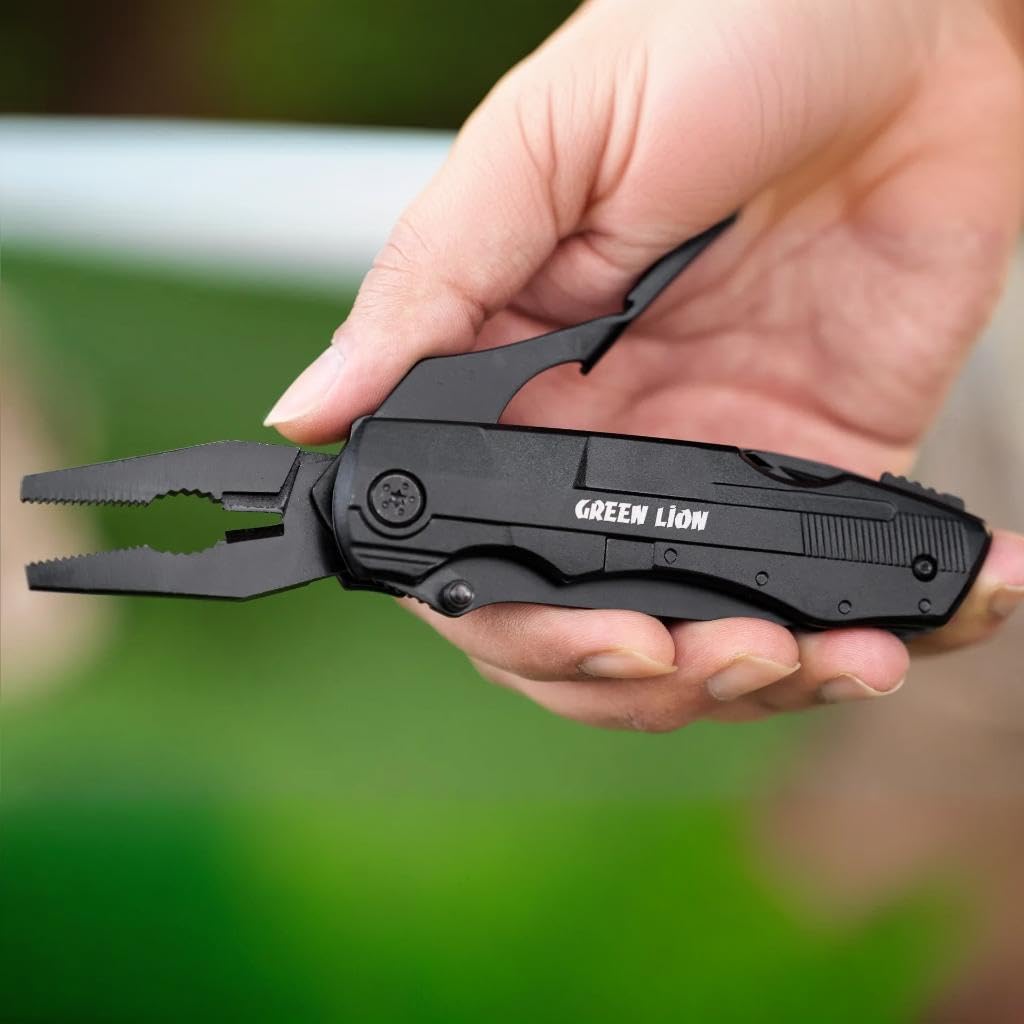 Green Lion 10 in 1 multi plier tool with premium steel build