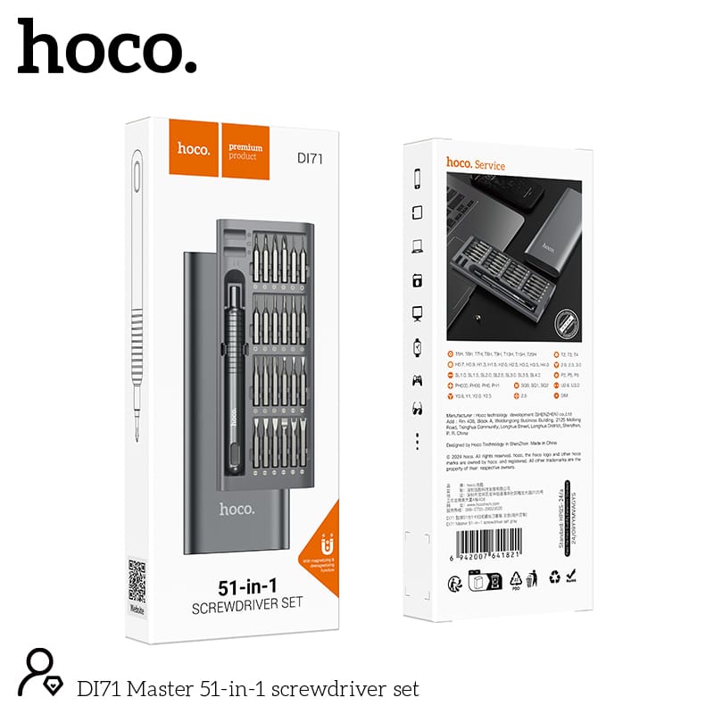 HOCO DI71 compact multi tool screwdriver set