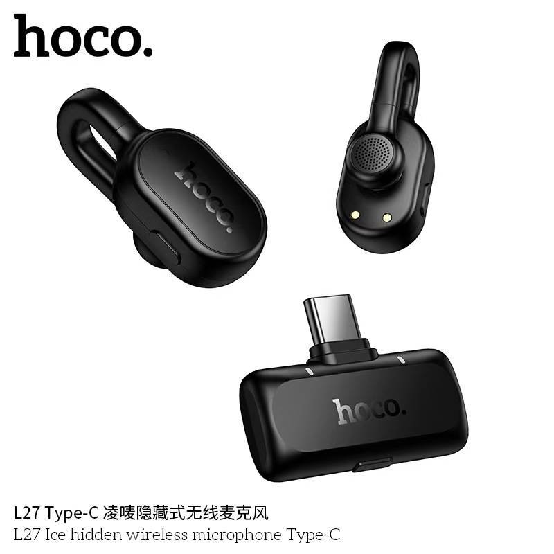 Hoco L27 dual USB-C microphones for content creation