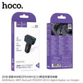 HOCO Z63B 45W dual port car charger USB-C USB-A