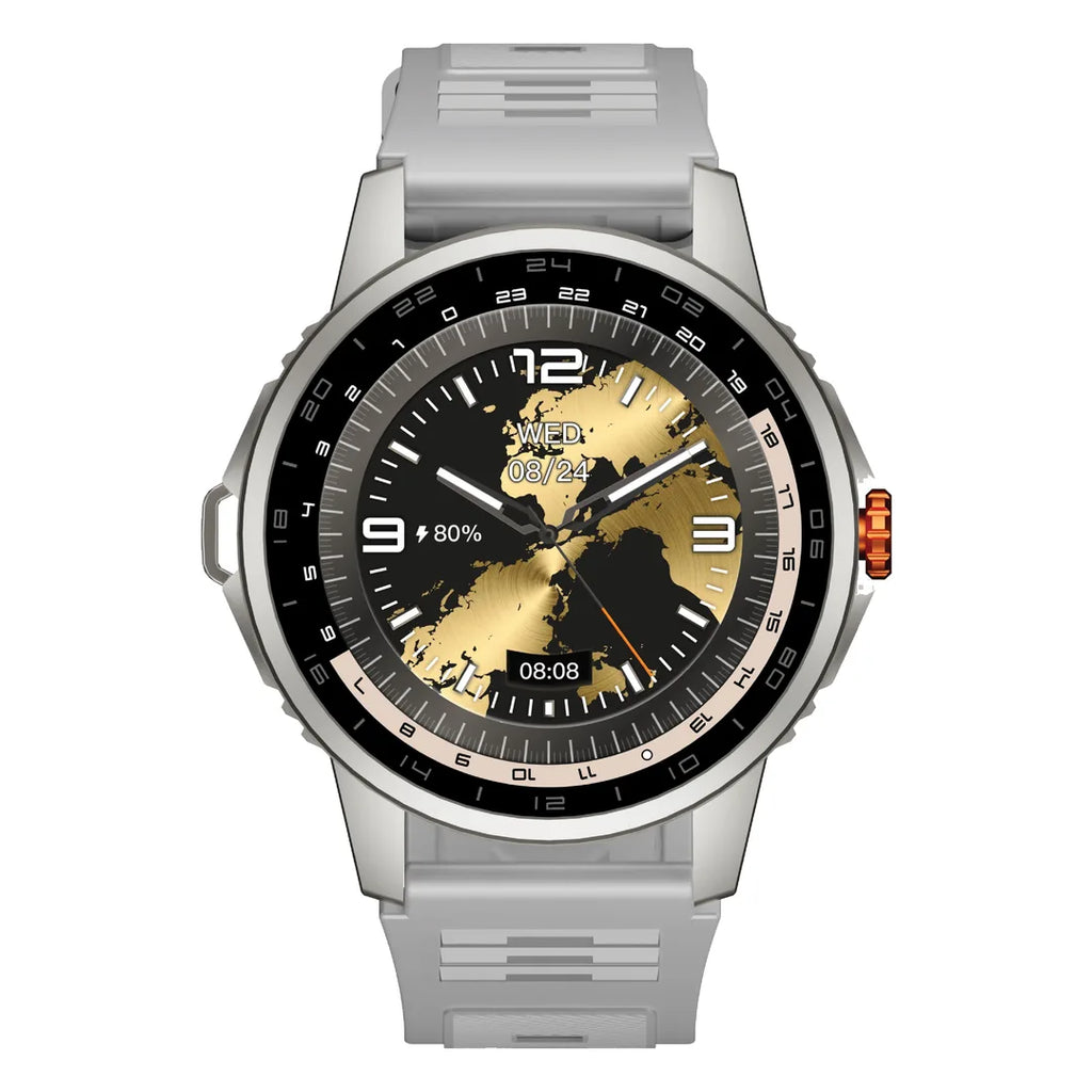 Green Lion Force Smart Watch - Silver