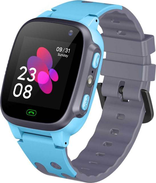 Green Lion Kids Smart Watch Series-1 Blue – Two-Way Call GPS