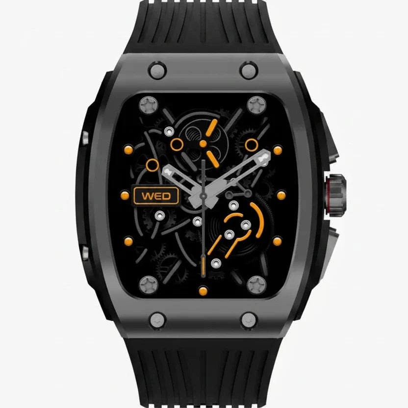 Green Lion Time Smart Watch Black