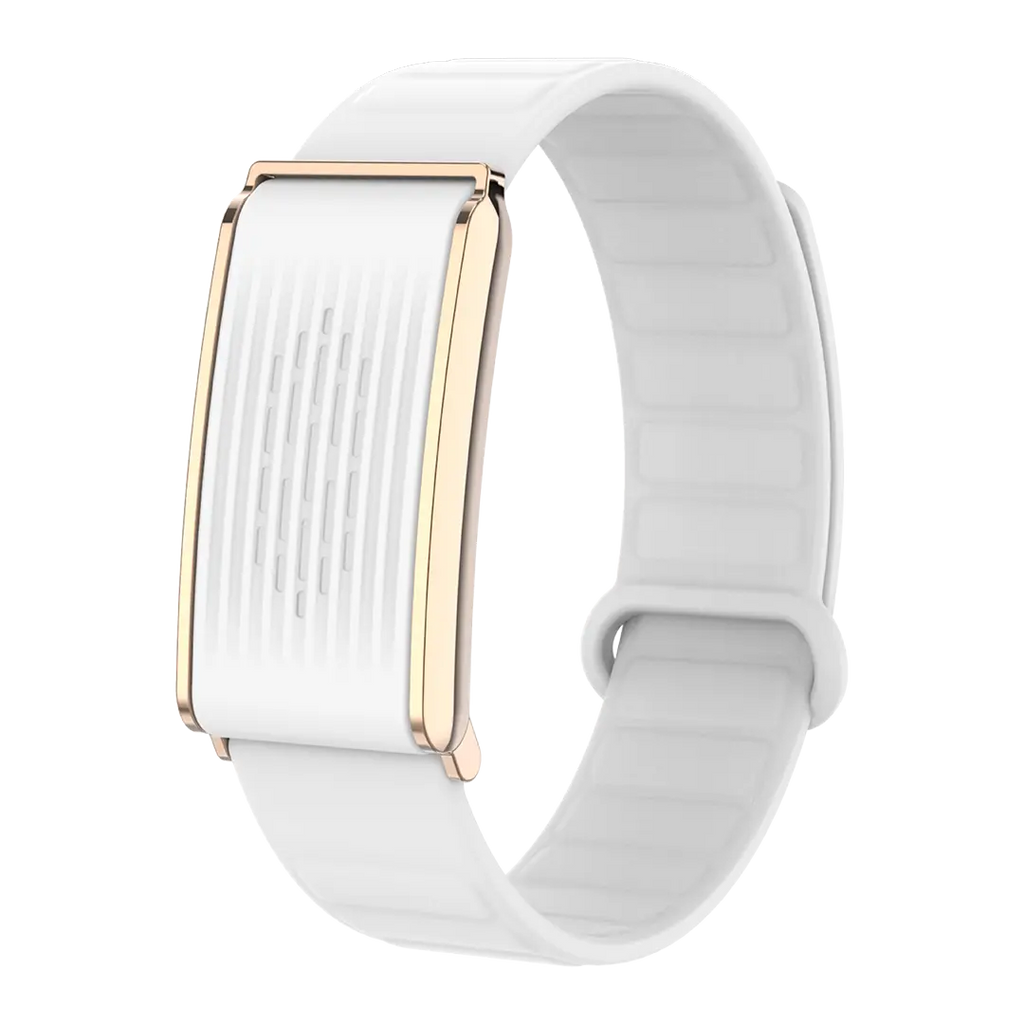 Porodo TrackFit X smart bracelet fitness tracker - White Front