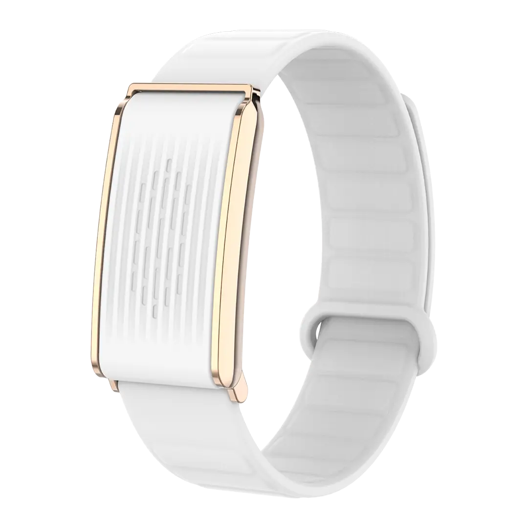 Porodo TrackFit X smart bracelet fitness tracker - White Front