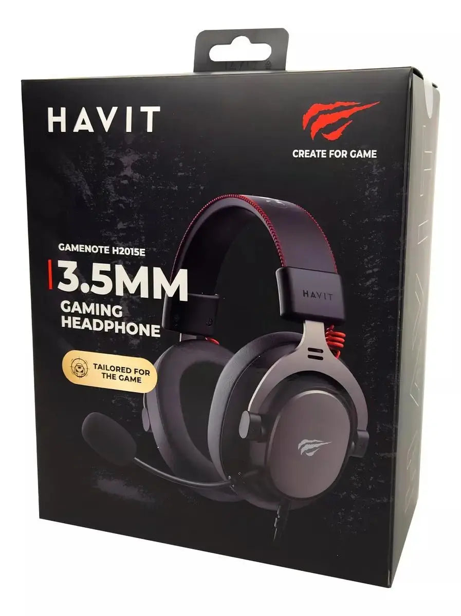 Havit H2015E headset in use gaming on PC