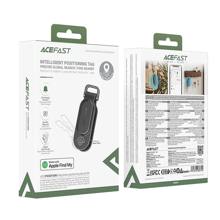 Acefast S4 positioning device showing slim and lightweight design
