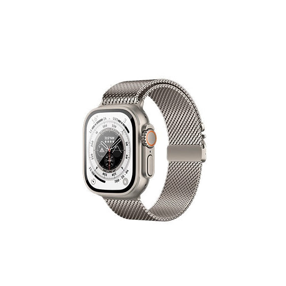 HOCO WA33 stainless band on Apple Watch wrist