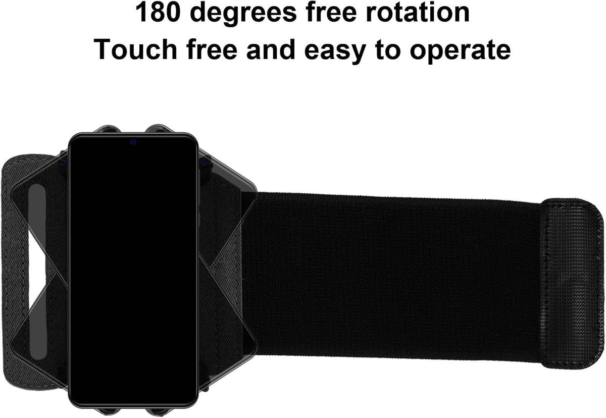Universal sports armband phone holder – adjustable strap