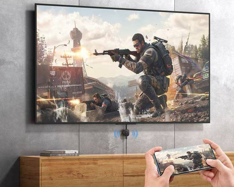 WiFi screen mirroring on HOCO UA45 projector
