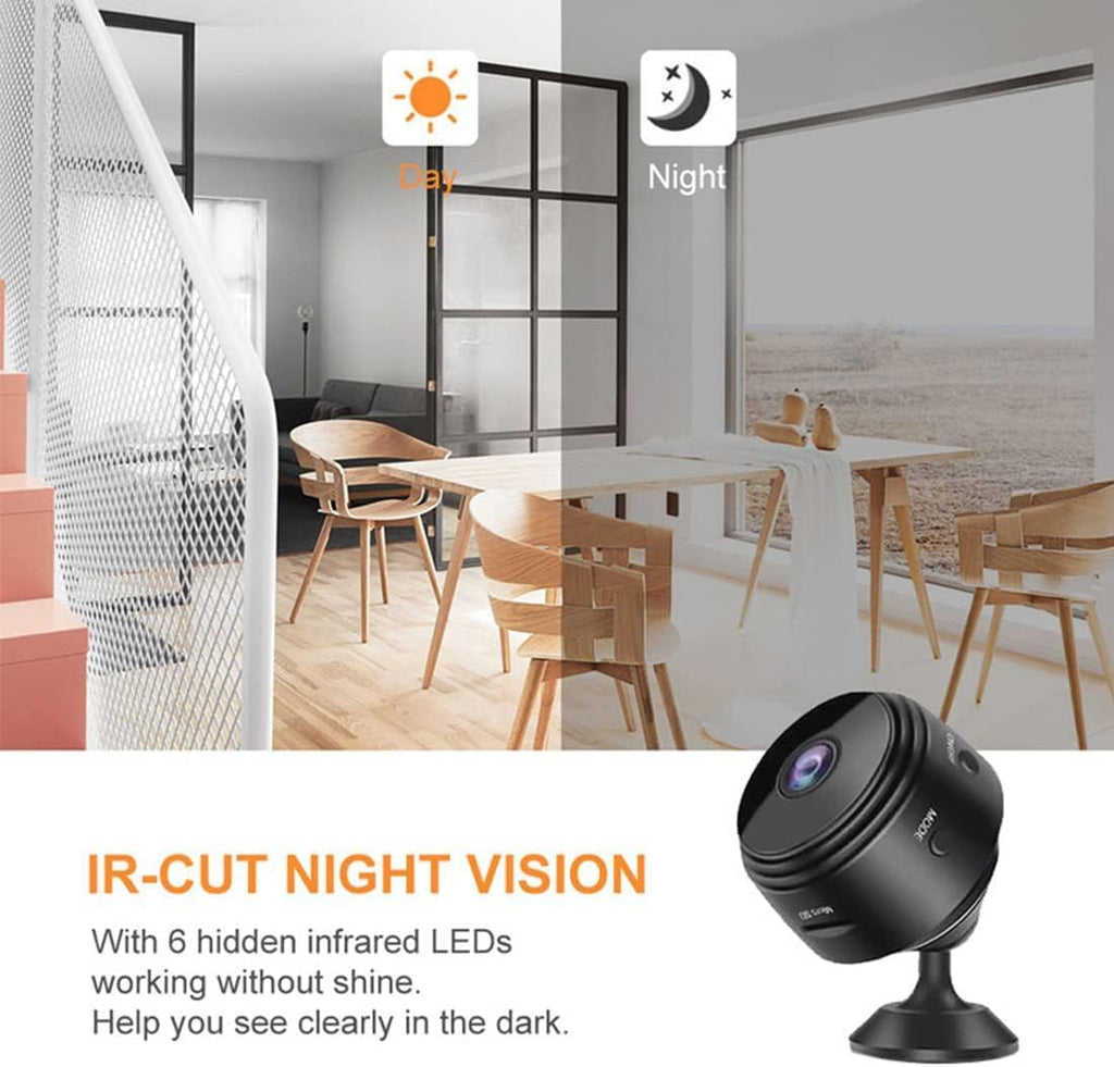 A9 mini camcorder for home security monitoring