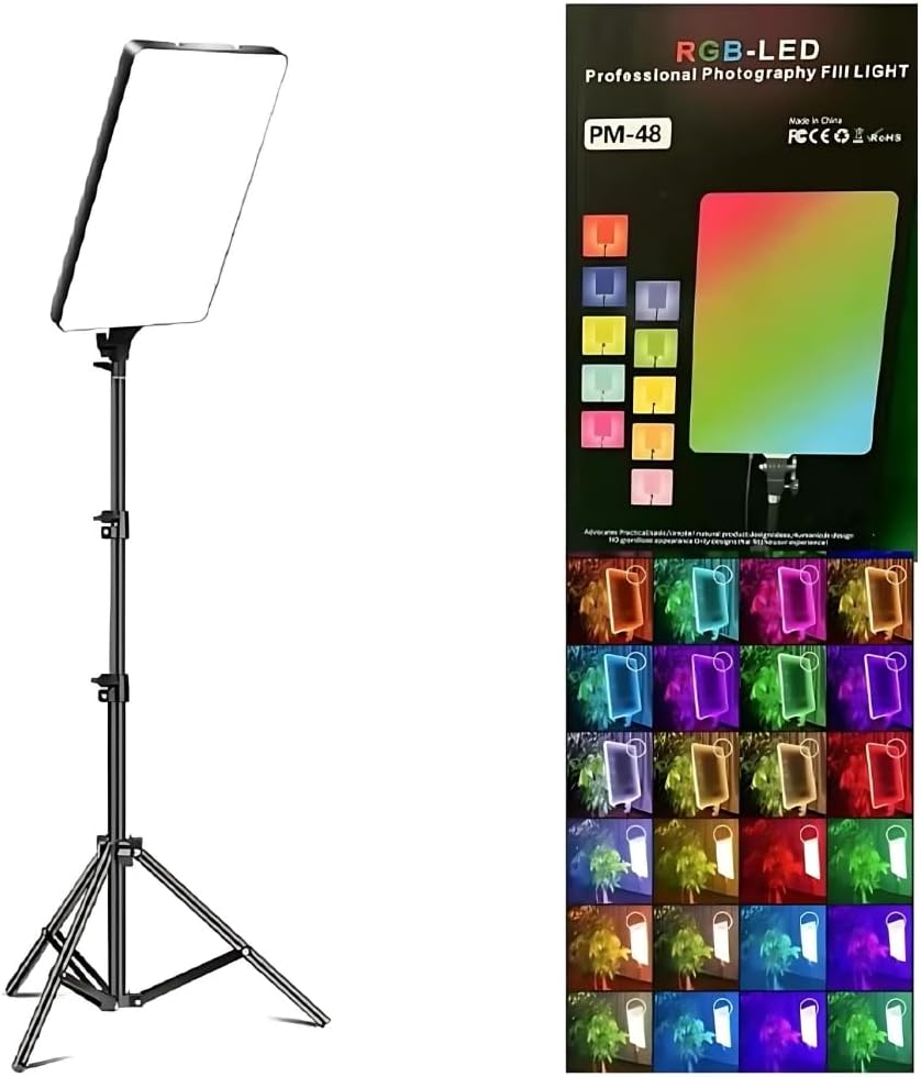 PM-48 photography light – RGB colour modes for streaming and product shots