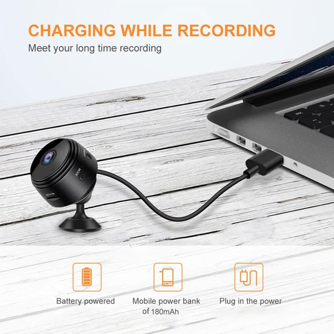 A9 small WiFi camera with motion detection