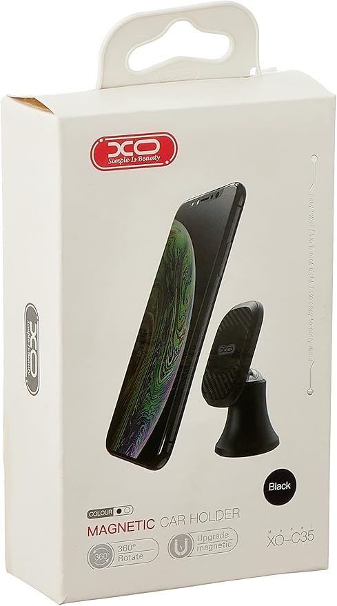 XO C35 universal car phone holder packaging box
