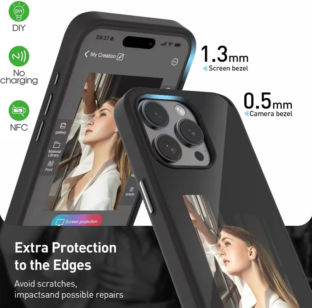 DIY smart screen iPhone case