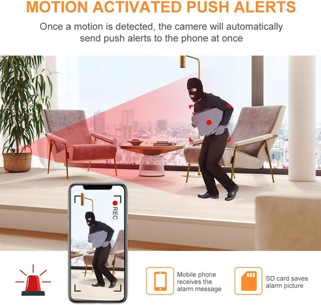 Mini WiFi Camera 1080P HD Magnetic Wireless Security Camera A9