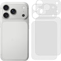 iPhone 17 full back and camera glass protector front view