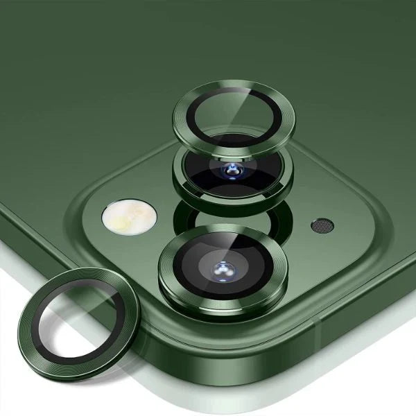 iPhone 13 camera lens protector set front view