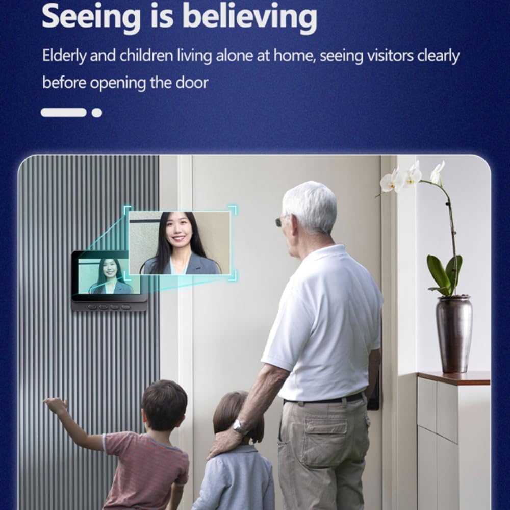 Winnes video door phone two-way audio intercom