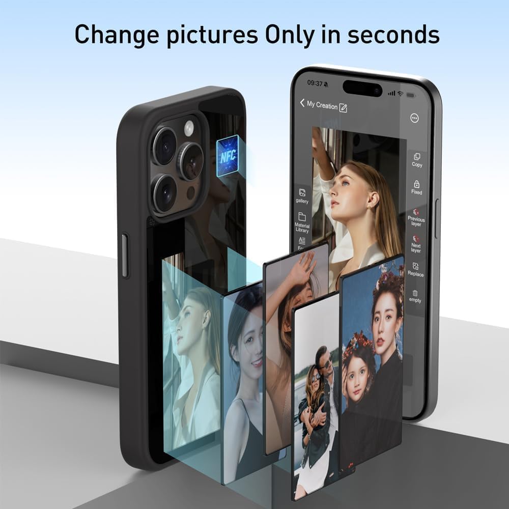 DIY smart screen iPhone case