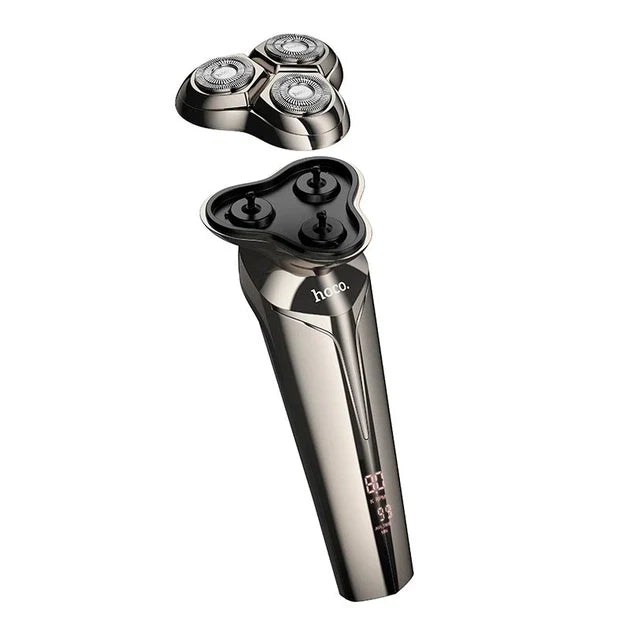 HOCO HP39 shaver in use on face lifestyle