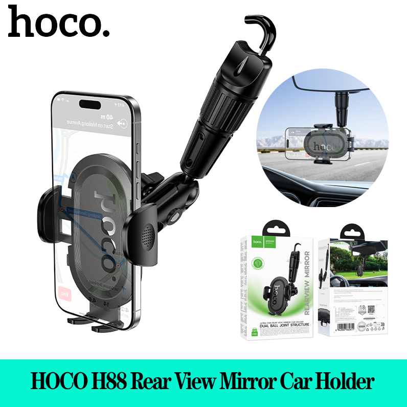 HOCO H88 ultra-thin magnetic car holder front view