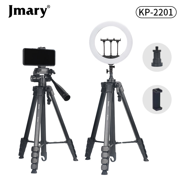 Jmary KP-2201 Tripod with Ring Light Head