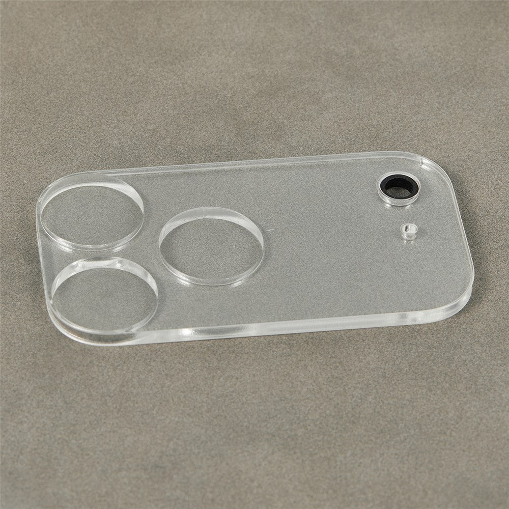 iPhone 17 camera lens protector installation on phone