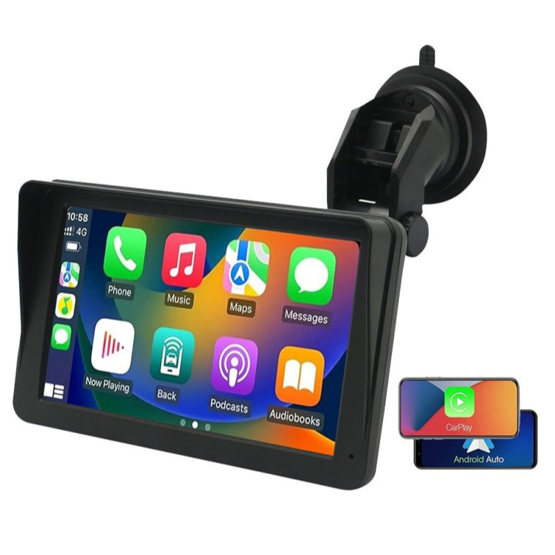 7-inch Car Navigation System – Wireless CarPlay Screen View