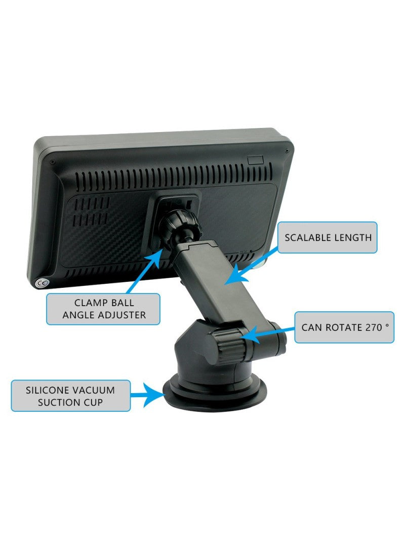 7-inch Car Navigation – Installed on Car Dashboard