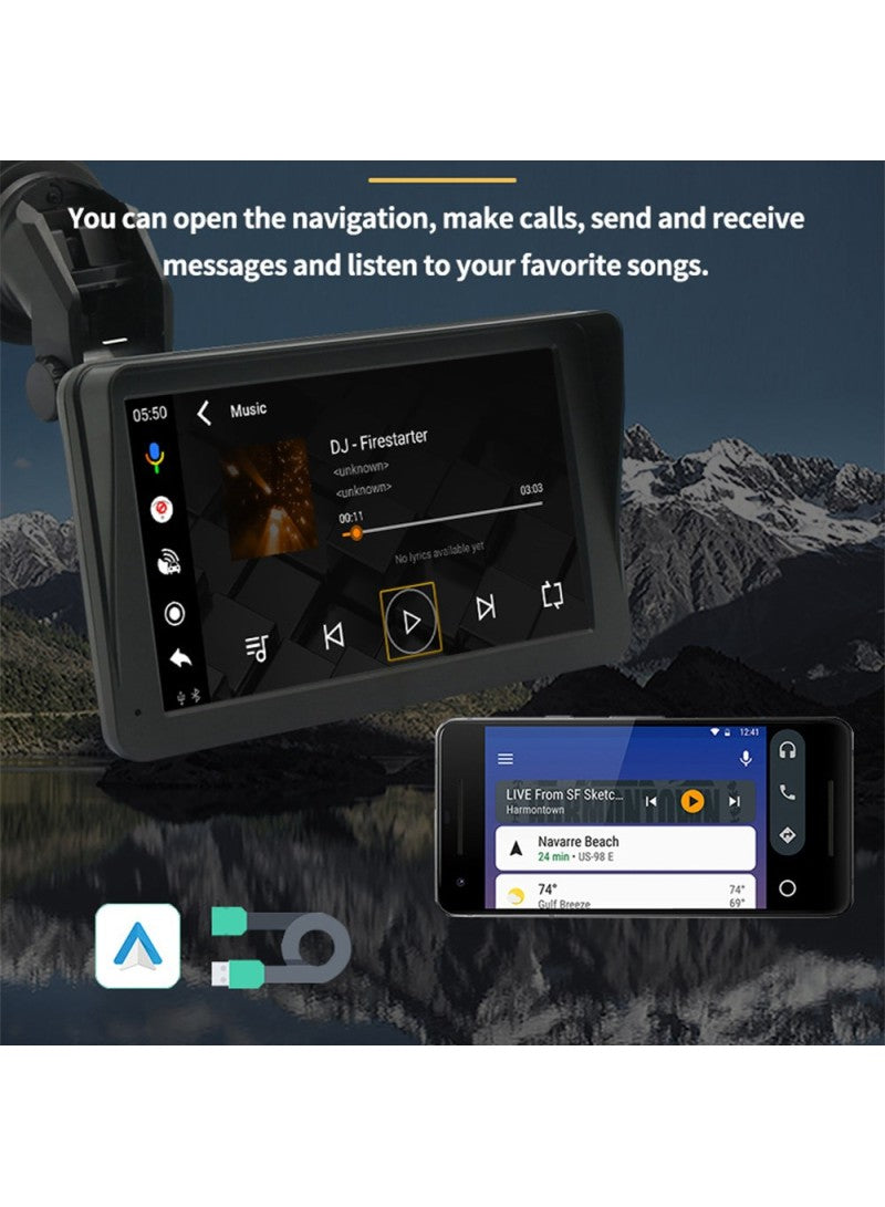 7-inch Car Navigation – Android Auto Screen