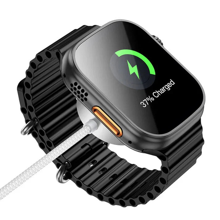 Portable watch charging dock with USB-A connector
