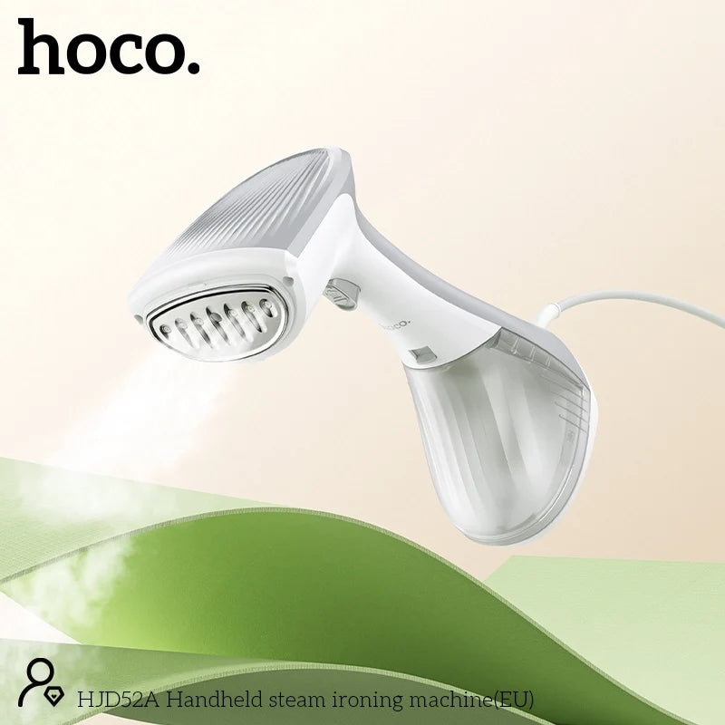 Compact travel-friendly steam ironing device
