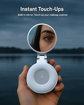TELESIN C03 Magnetic Selfie Light – Brightness Levels Demo