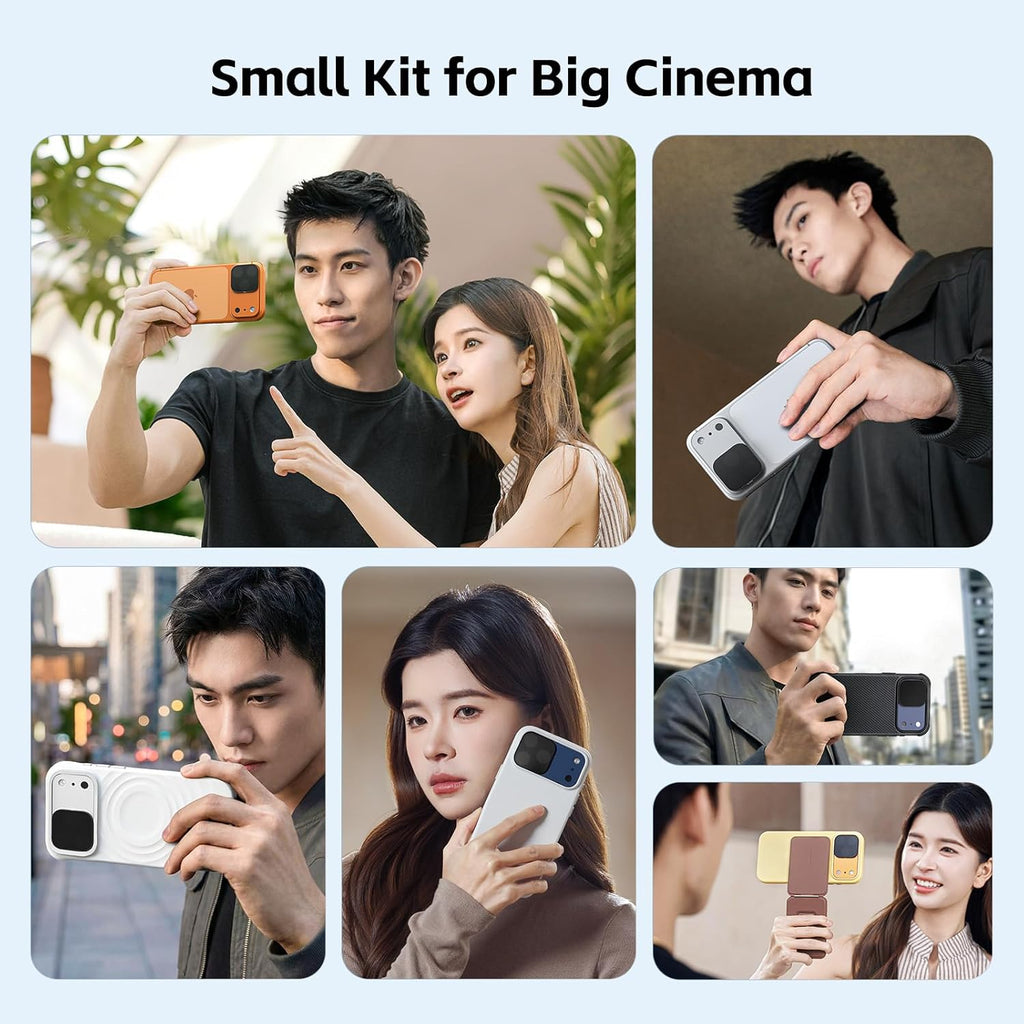 Magnetic Lens Filters with Base Mount For iPhone 17 Pro Series