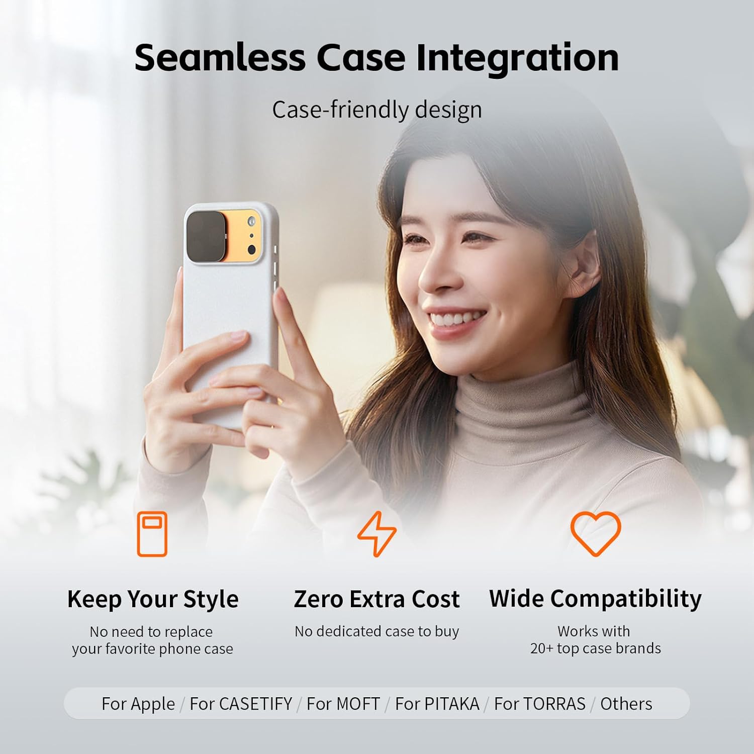 Magnetic Lens Filters with Base Mount For iPhone 17 Pro Series