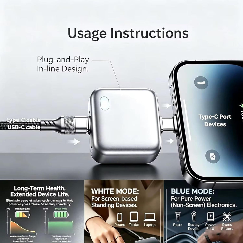 LX-007 auto charge cut-off in use