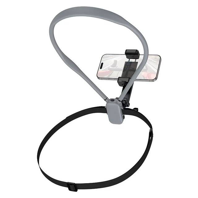 HOCO K30 Enhanced Anti-Shake Neck Hanging Clip-On Phone Holder