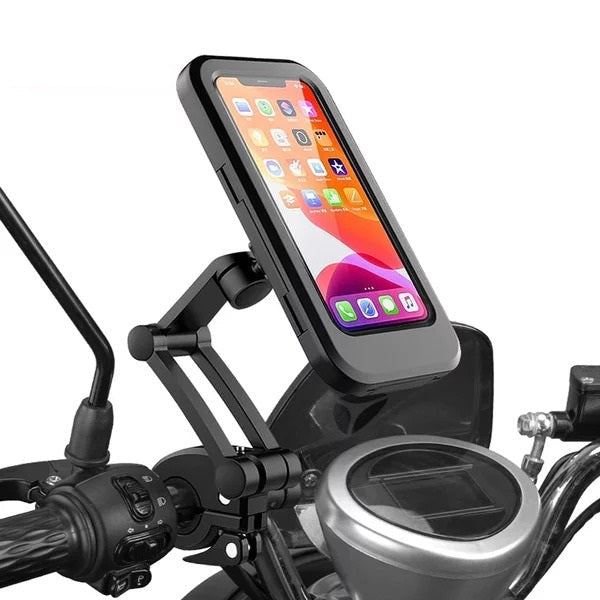L-605 Waterproof Motorcycle Phone Holder – Universal Handlebar Mount