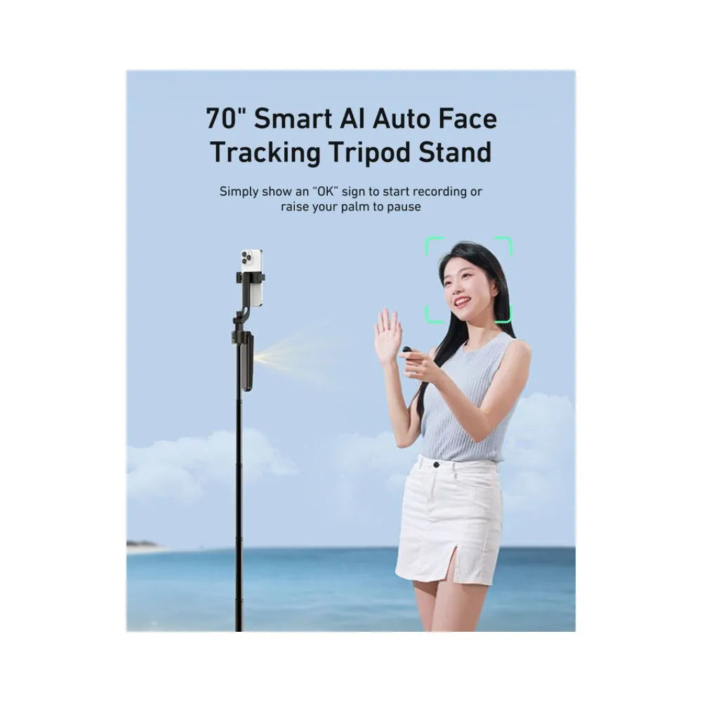 TELESIN Intelligent Auto-Tracking Tripod 180cm