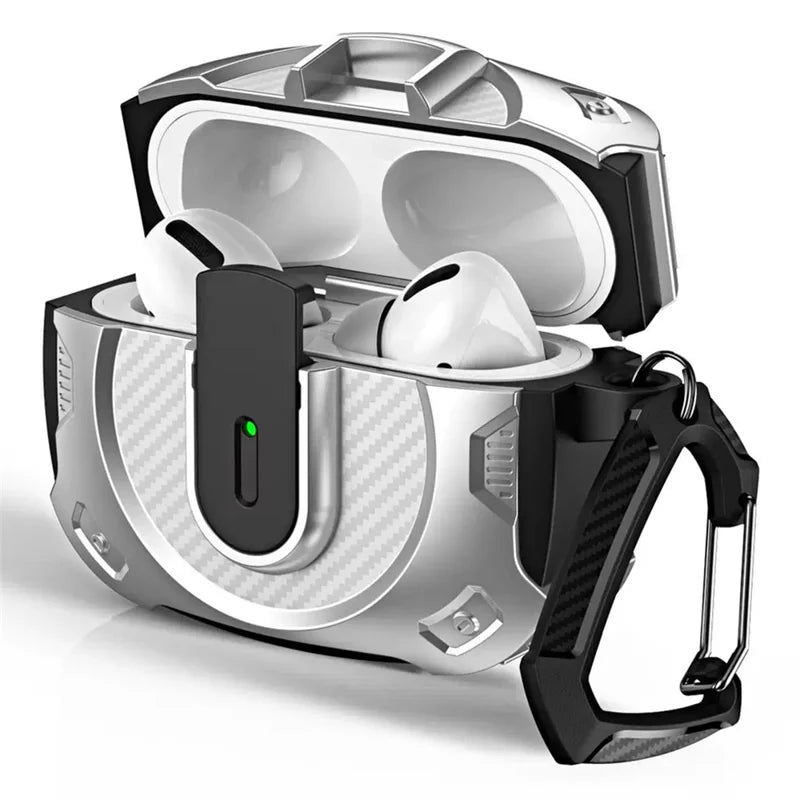 COTECI Battle Armor carbon fiber case for AirPods 4

