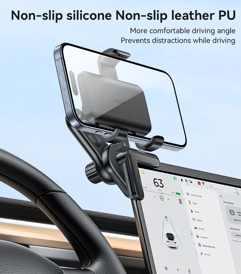 Yesido C250 compact phone holder folded