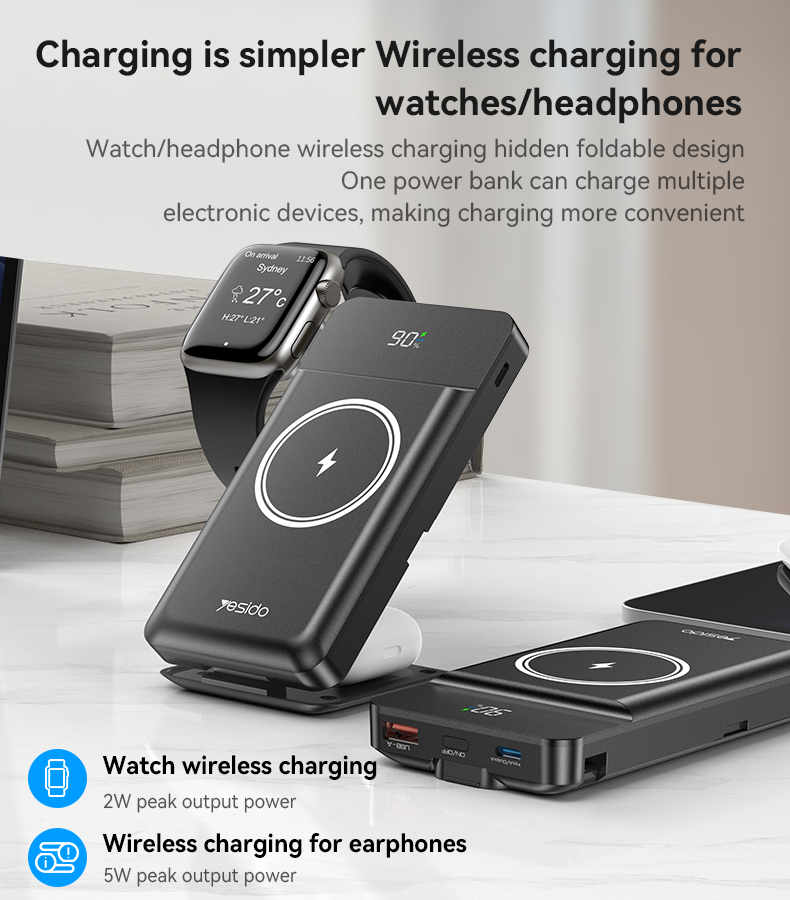 10000mAh Magnetic Charging P69 Yesido