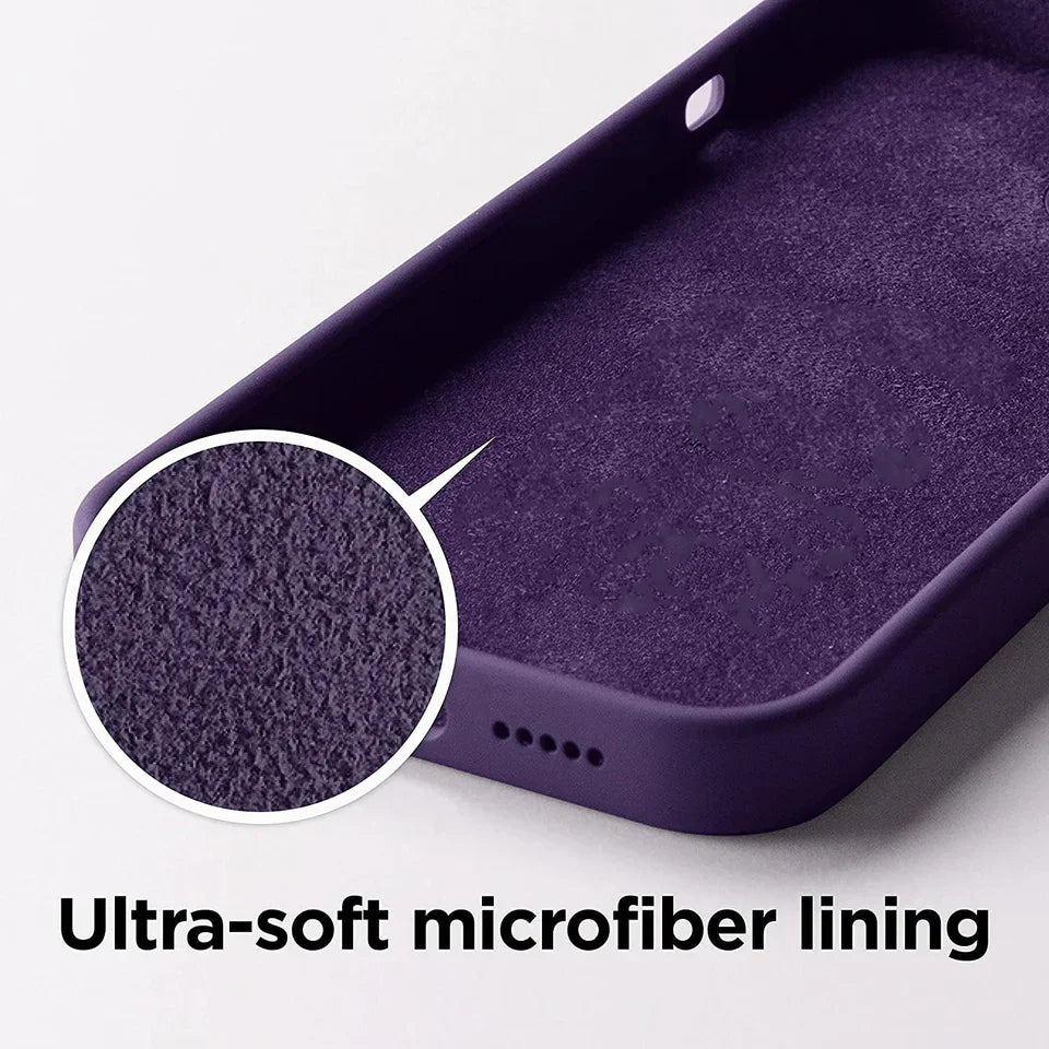 iPhone 17 Pro Max Silicone Case Side View – Slim Fit
