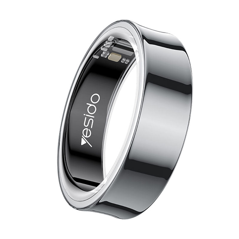 Yesido IO33 Health Monitoring Smart Ring Black – IP68 Waterproof