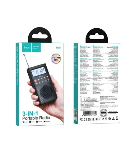 Hoco HI51 Portable Radio Bluetooth Speaker