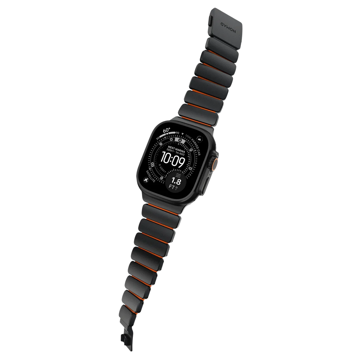 Stratos Stainless Steel Band – Compatible Apple Watch Series
